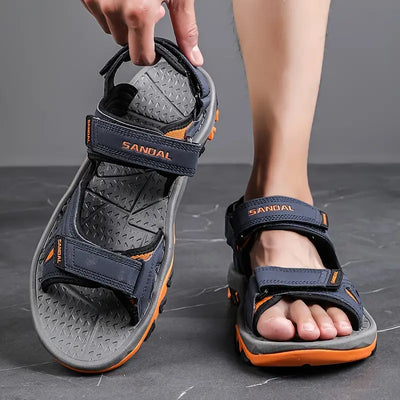 Percival - Rutschfeste Sandalen mit Haken und Ösen für Männer