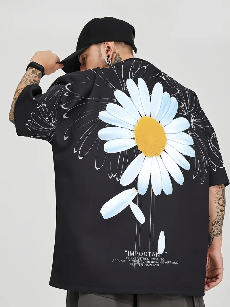 Amos - Herren T-Shirt aus Premium-Baumwolle mit kurzen Ärmeln