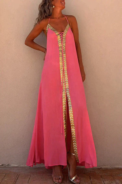 Vicky - Lässiges ärmelloses Maxikleid