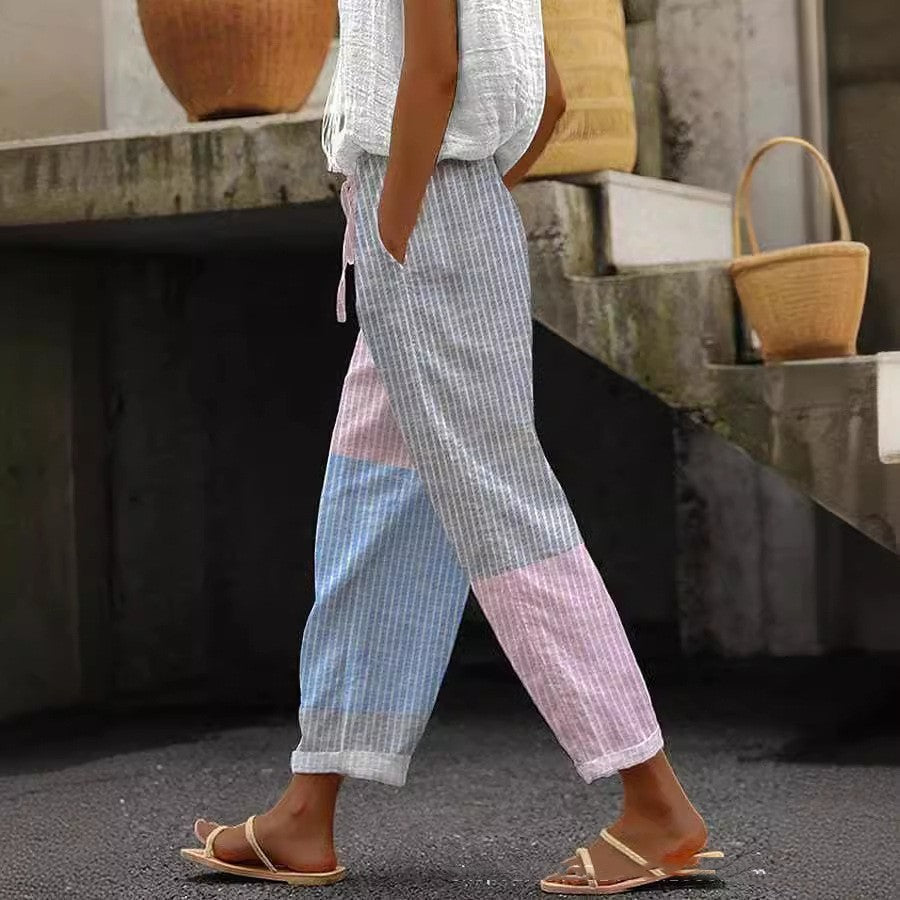 Mandy – Weite Damenhosen mit Taschen