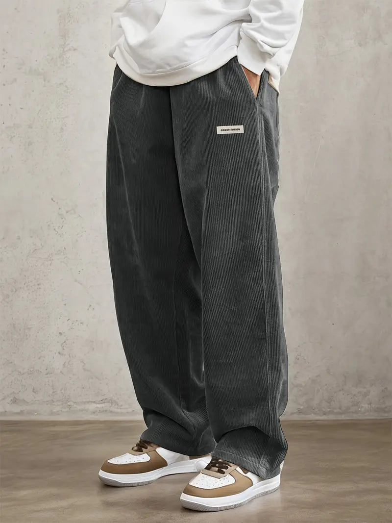 Gustav - Lockere Cord-Freizeithose für Herren