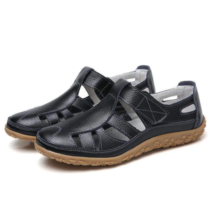 Damen Sandalen mit Ausschnitt-Design