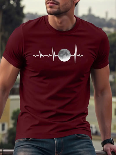 Augustin - Elegantes Rundhals T-Shirt für Herren