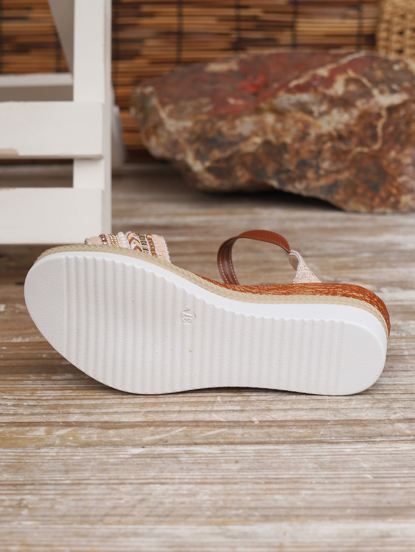 Katie – Damen Sandalen mit dicker Hanfseilsohle