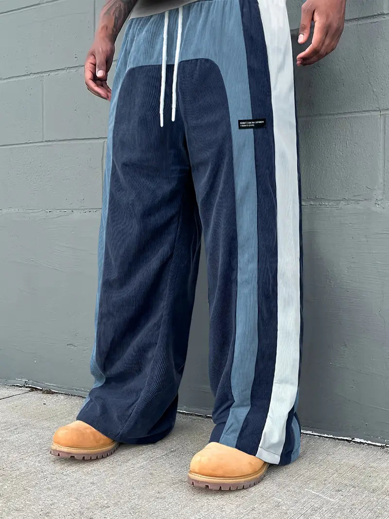 Gilbert - Retro-Corblock-Cord-Sweatpants