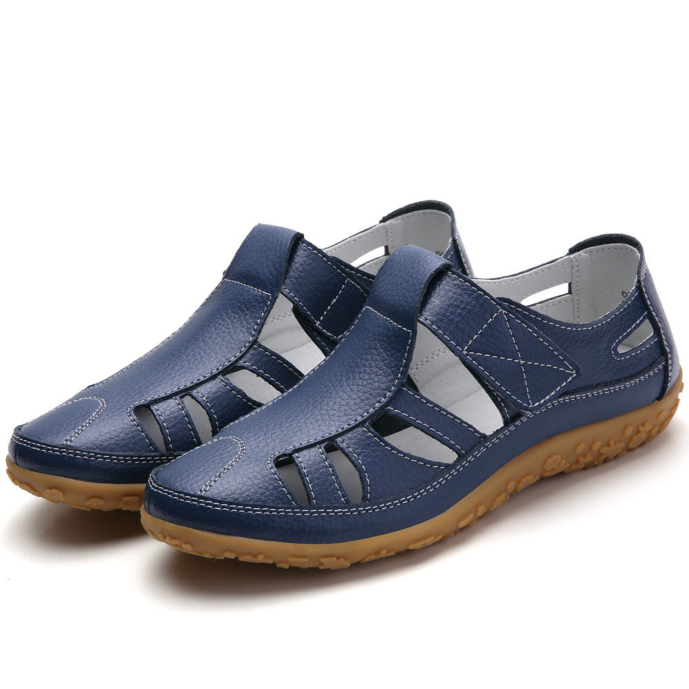 Wendy – Retro Damen Casual Schuhe mit weicher Sohle und Klettverschluss