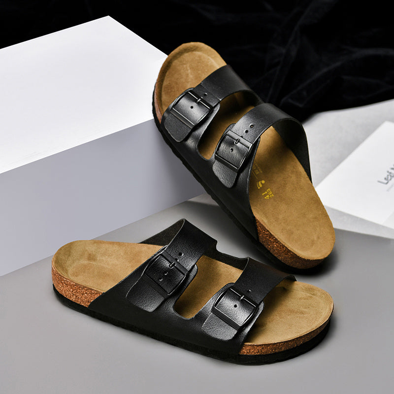 Mick – Herren-Sommersandalen aus veganem Leder