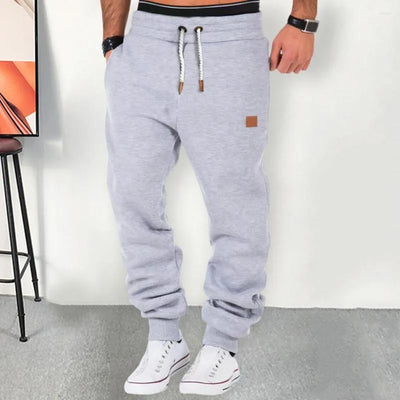 Nathaniel - Herren Sweatpants mit Plüschfutter und Kordelzug