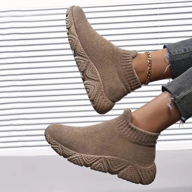 Leichte laufschuhe mit fleece-futter für frauen