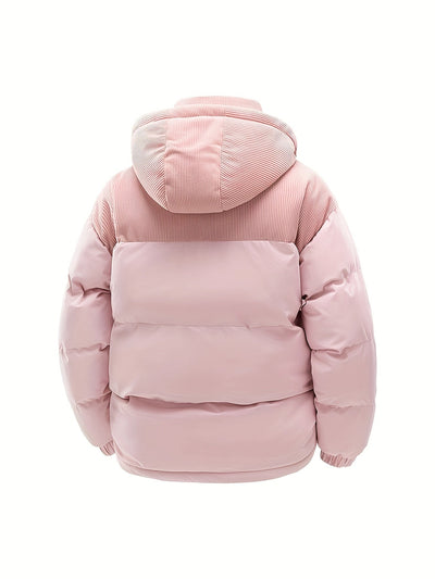 Freizeit Kapuzen Puffer Jacke mit Füllung