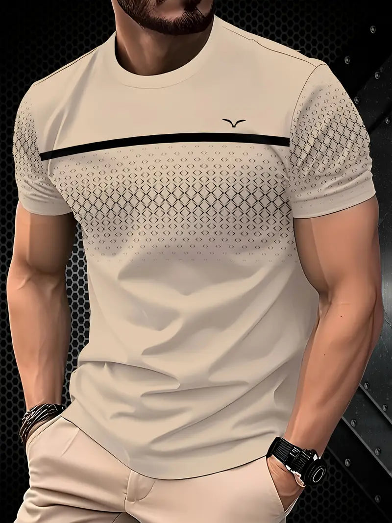 Nicholas - Stylisches Sommer T-Shirt mit kurzen Ärmeln für Männer