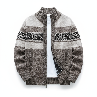 Matthew | Zip-Up Vintage Cardigan