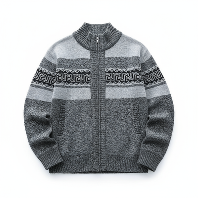 Matthew | Zip-Up Vintage Cardigan