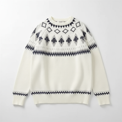 Ezra | Vintage Isländischer Pullover