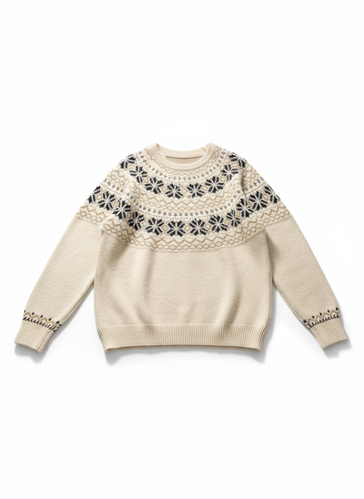 James | Vintage Isländischer Pullover