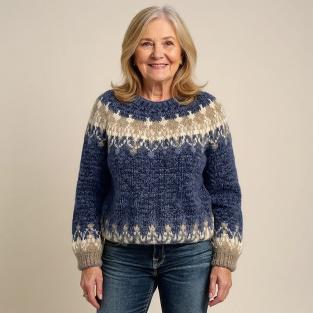 Lilyana | Vintage Islandpullover