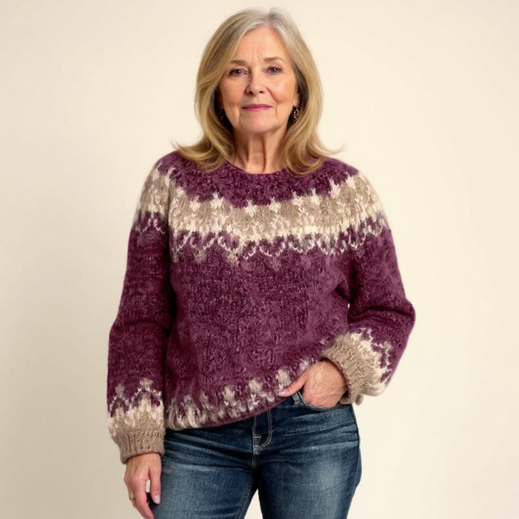 Lilyana | Vintage Islandpullover