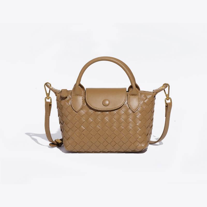 Geflochtene Mini-Tasche Damen – Kompakte Crossbody Bag mit Schulterriemen
