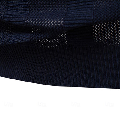 Klassisches Möwenkragen Polohemd