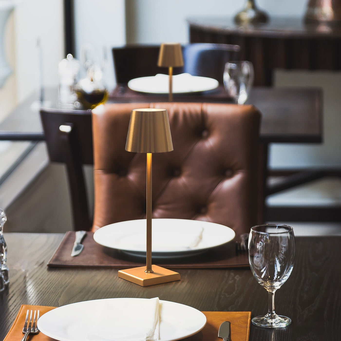 BrassGuard - 38cm IP54 drahtloses Licht