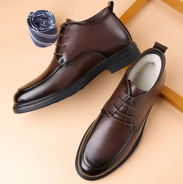 Arvid - Vegane Leder-Schnürschuhe