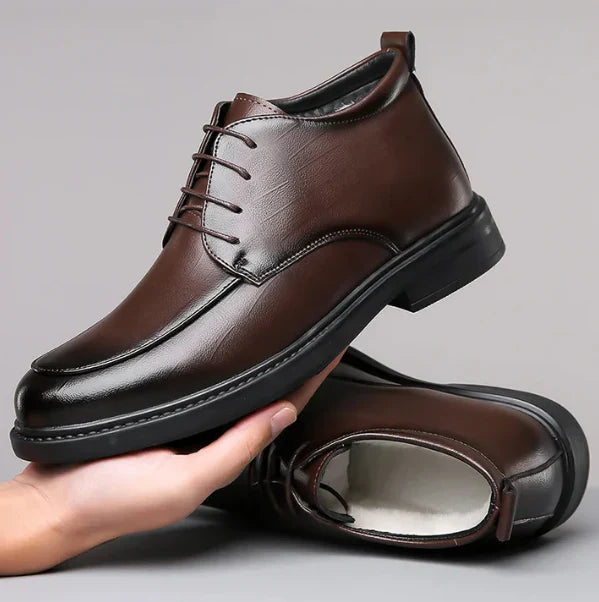 Arvid - Vegane Leder-Schnürschuhe