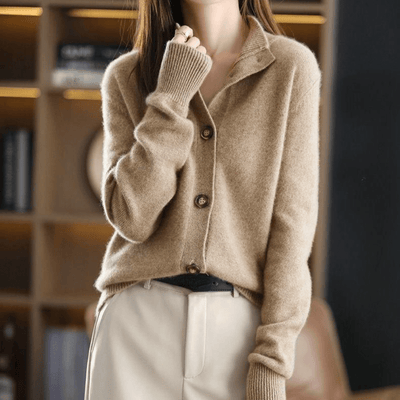 Anny | Luxurious Cashmere Knit Cardigan