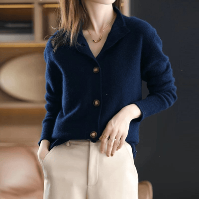 Anny | Luxurious Cashmere Knit Cardigan
