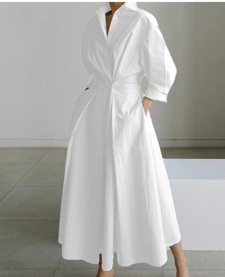 Debora - Sommerkleid Mit V Ausschnitt Für Damen