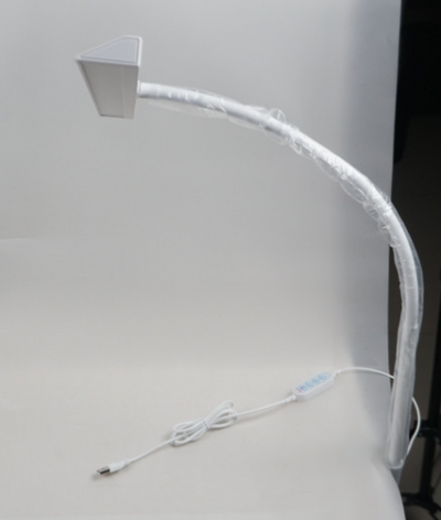 FlexiGlow LED-Schreibtischlampe mit doppeltem Kopf