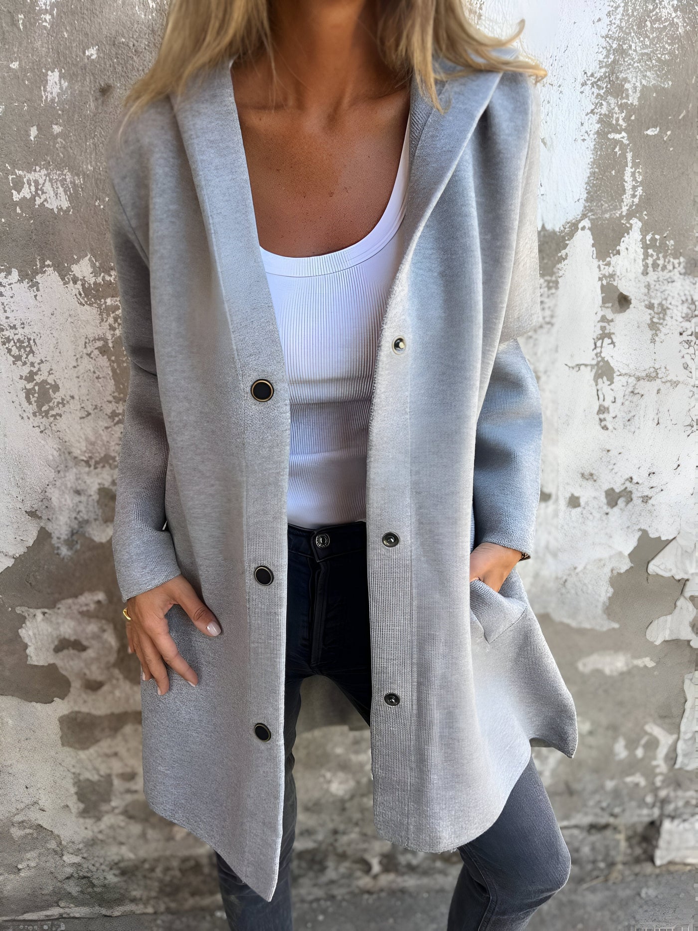 Comfi | stilvolle lässige Hoodie-Jacke