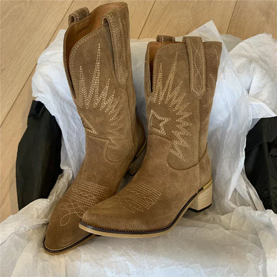 Daliah – klassische stiefel im cowboy-stil