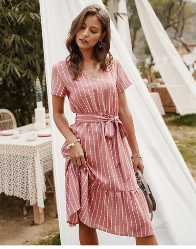 Zoe™ - Kurzes Bohemien-Stil Kleid