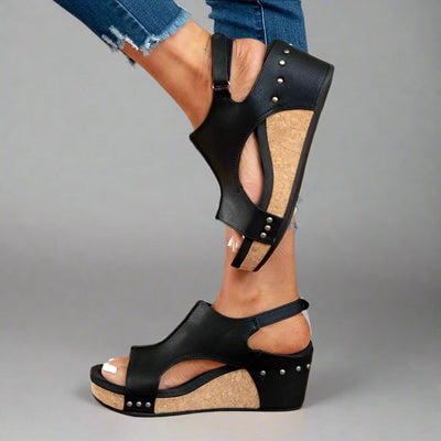 Offene Zehensandalen für Damen