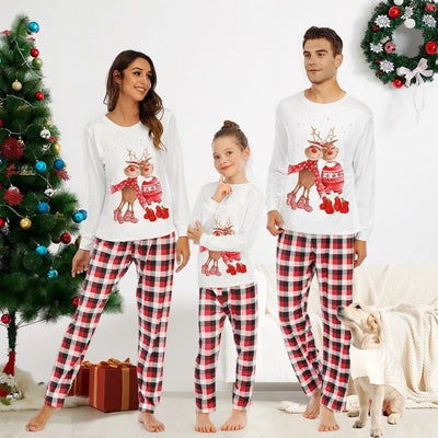 Familie Weihnachten Pyjama Satz | Warme