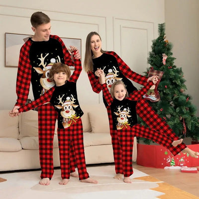 Familie Weihnachten Pyjama Satz | Warme