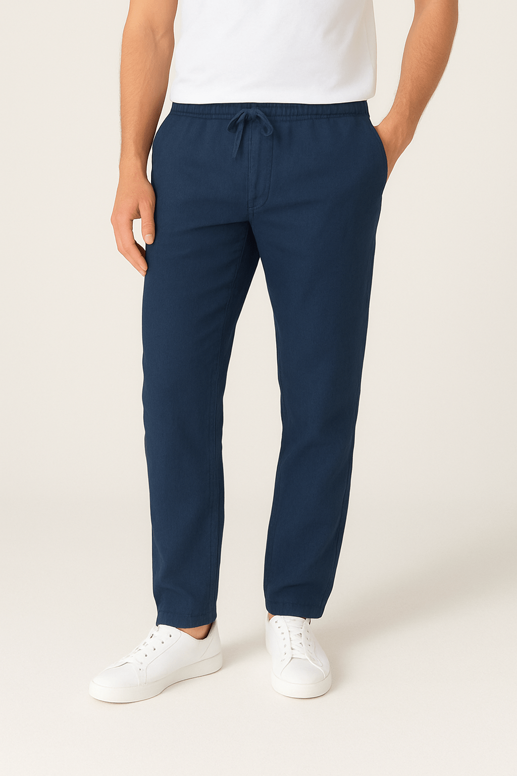 Moderne Kordelzug Tapered Hose
