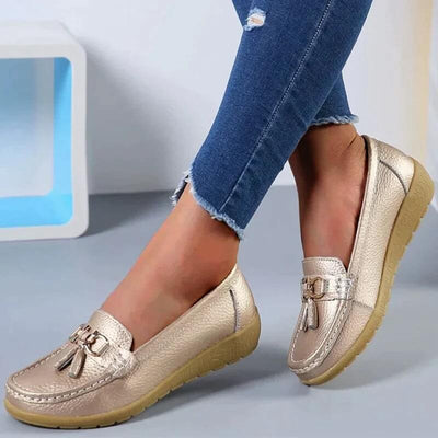 Lederloafer für Damen