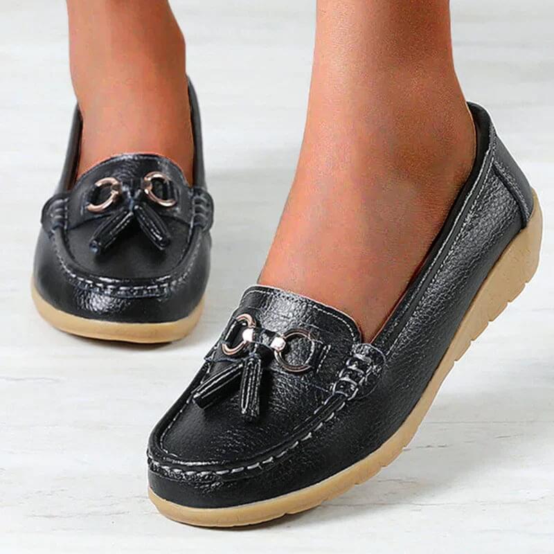 Lederloafer für Damen