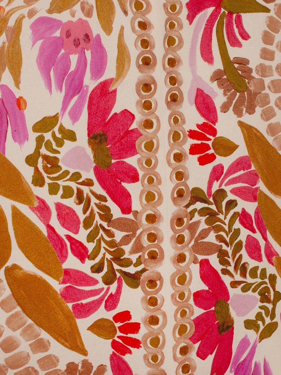 Dagmar – Bunt Bedrucktes Langes Kleid