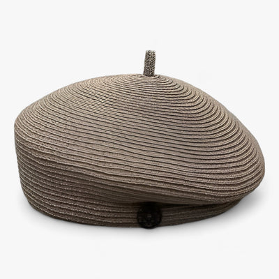 Sommer-Fedora-Hut für Damen aus Stroh – leicht & stilvoll