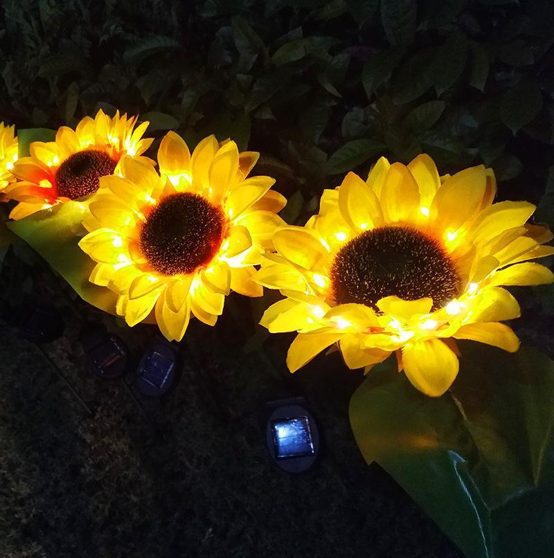 SunBloom verkaufsfertige Sonnenblumen-Hausgartenlampe
