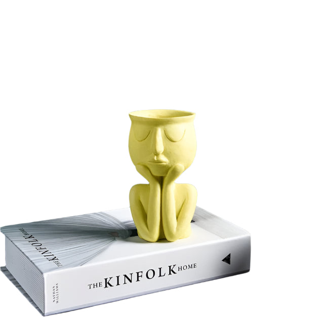 MiniLeaf Keramische Sukkulententopf – Stilvolle kleine Pflanzenbox