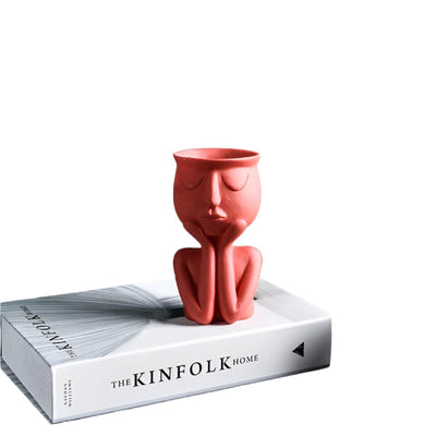 MiniLeaf Keramische Sukkulententopf – Stilvolle kleine Pflanzenbox