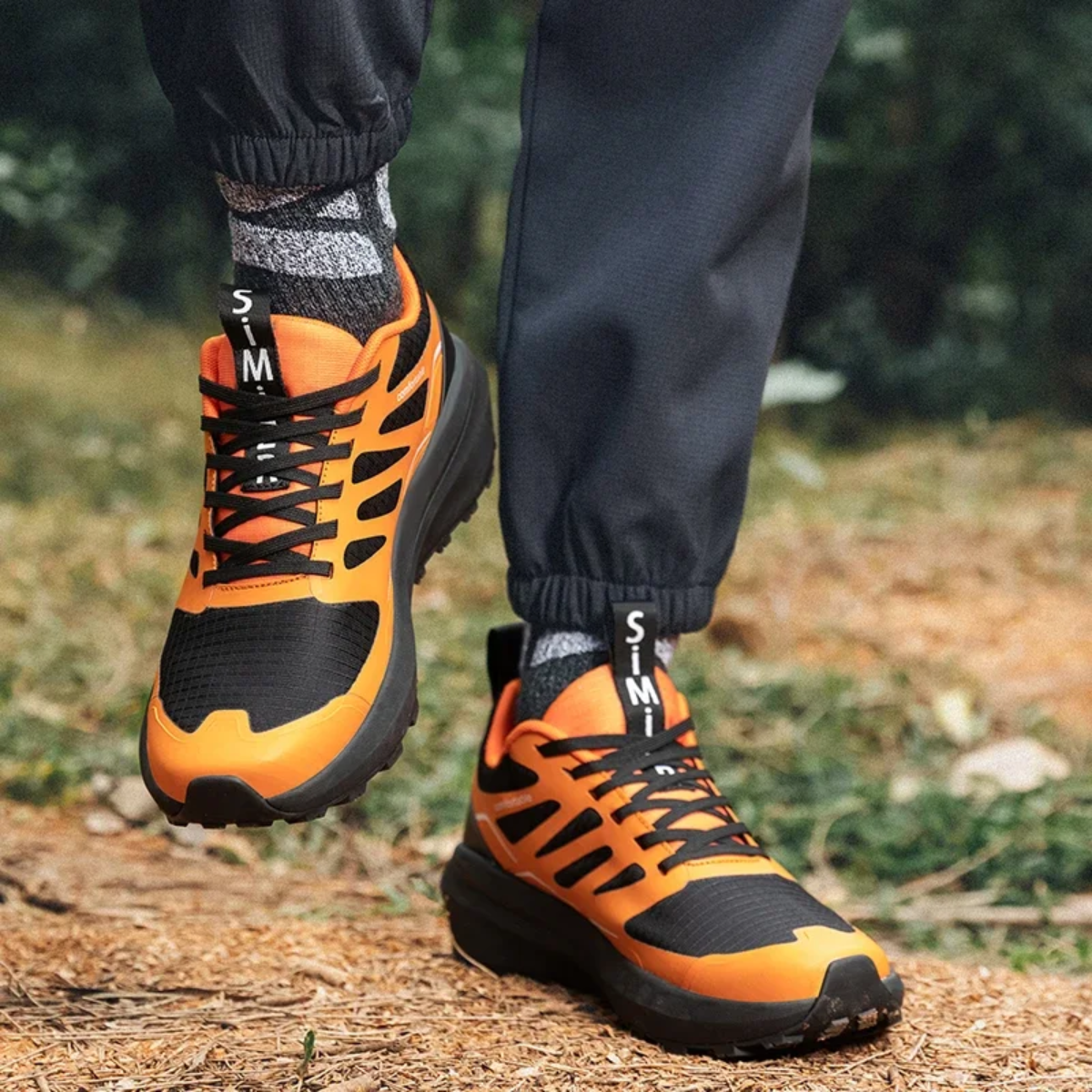 Bequeme wanderschuhe für herren mit fußgewölbeunterstützung