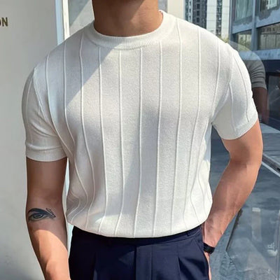 Darryl - Herren Casual Rundhals-Shirt