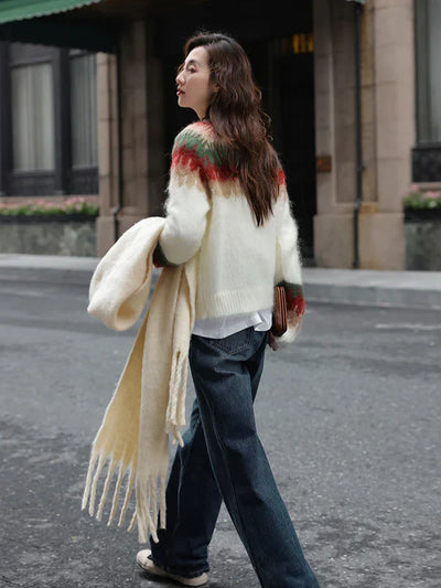 Billy - weihnachtsroter pullover