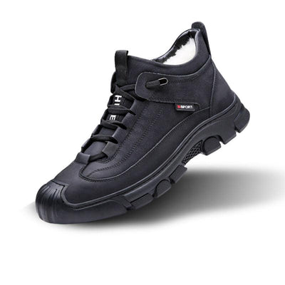 David Herren-Wintersneakers mit Kunstfellfutter