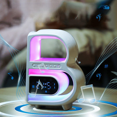 BeatGlow - Intelligenter Wecker mit RGB-Licht und kabellosem Lautsprecher