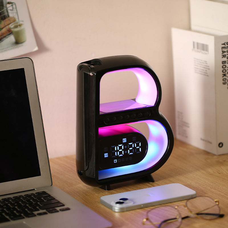 BeatGlow - Intelligenter Wecker mit RGB-Licht und kabellosem Lautsprecher